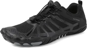 SECHRITE Mens Womens Barefoot Hike Shoes Minimalist Shoes Zero Drop Sole Wide Toe Box Trail Running Workout Footwear