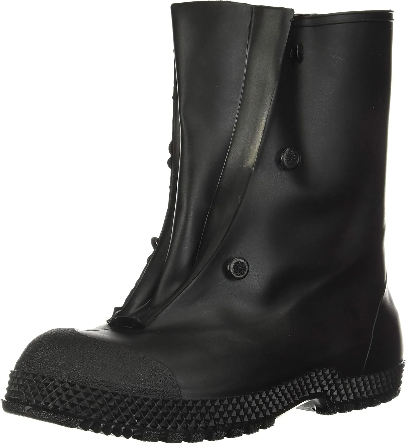 Servus SuperFit 12" PVC Dual-Compound Men's Overboots, Black (11001-Bagged)