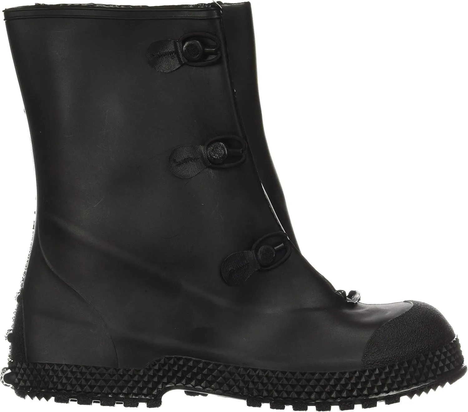 Servus SuperFit 12" PVC Dual-Compound Men's Overboots, Black (11001-Bagged)