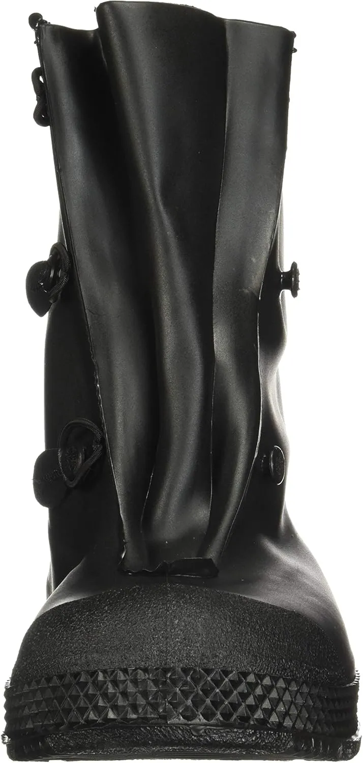 Servus SuperFit 12" PVC Dual-Compound Men's Overboots, Black (11001-Bagged)