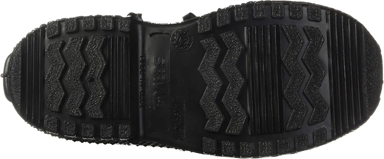 Servus SuperFit 12" PVC Dual-Compound Men's Overboots, Black (11001-Bagged)