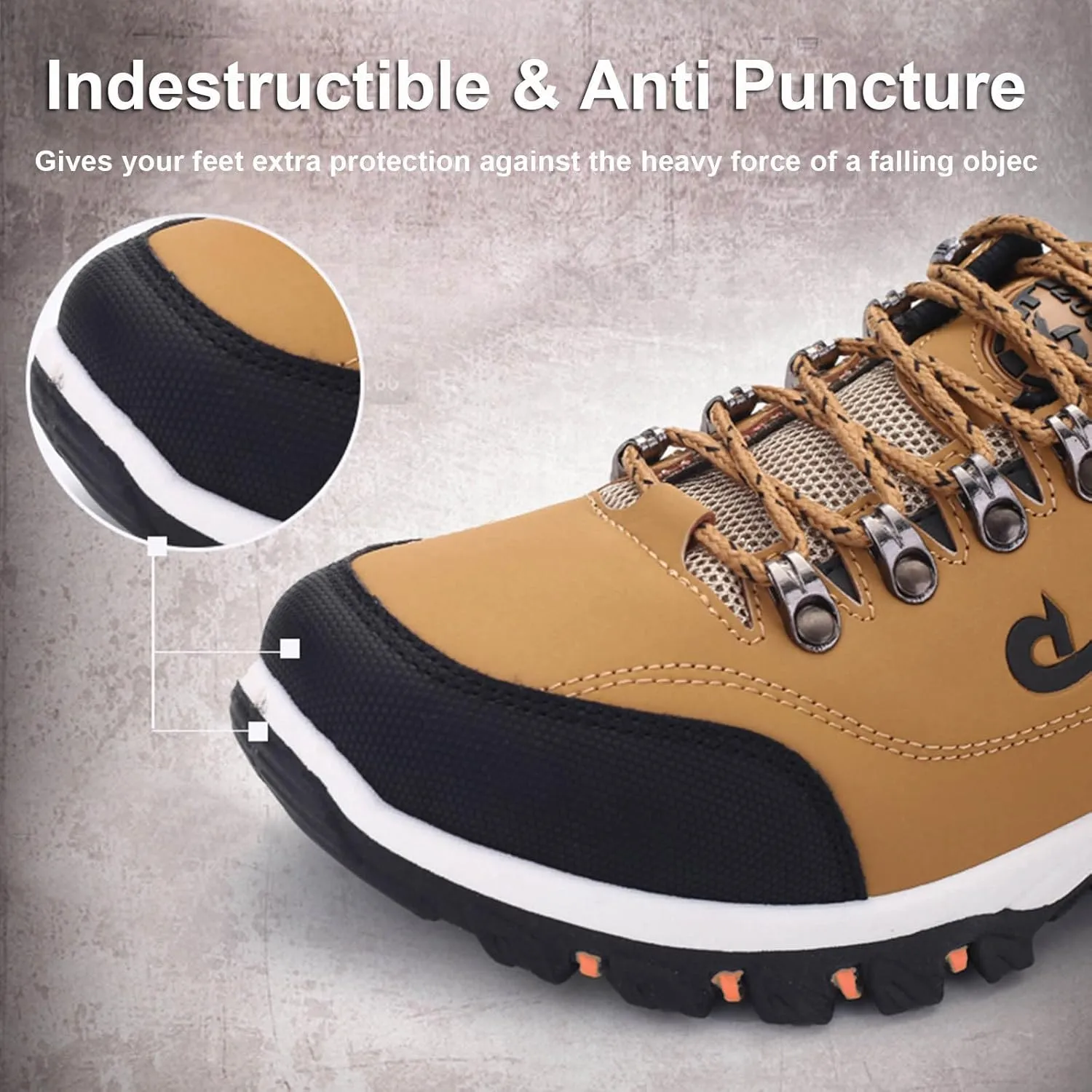 Slip on Loafers Men’s Hiking Shoes Lightweight Walking Shoes Comfortable Trekking and Trail Shoes for Outdoor Driving
