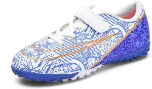 Soccer Cleats for Kids Turf Soccer Shoes Indoor Boys Girls Football Shoes Youth TF AG Artificial Ground Trainning Athletic Sneakers Outdoor
