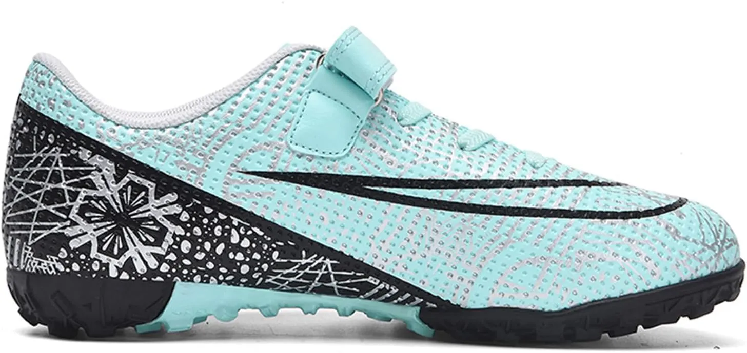 Soccer Cleats for Kids Turf Soccer Shoes Indoor Boys Girls Football Shoes Youth TF AG Artificial Ground Trainning Athletic Sneakers Outdoor