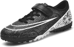 Soccer Cleats for Kids Turf Soccer Shoes Indoor Boys Girls Football Shoes Youth TF AG Artificial Ground Trainning Athletic Sneakers Outdoor