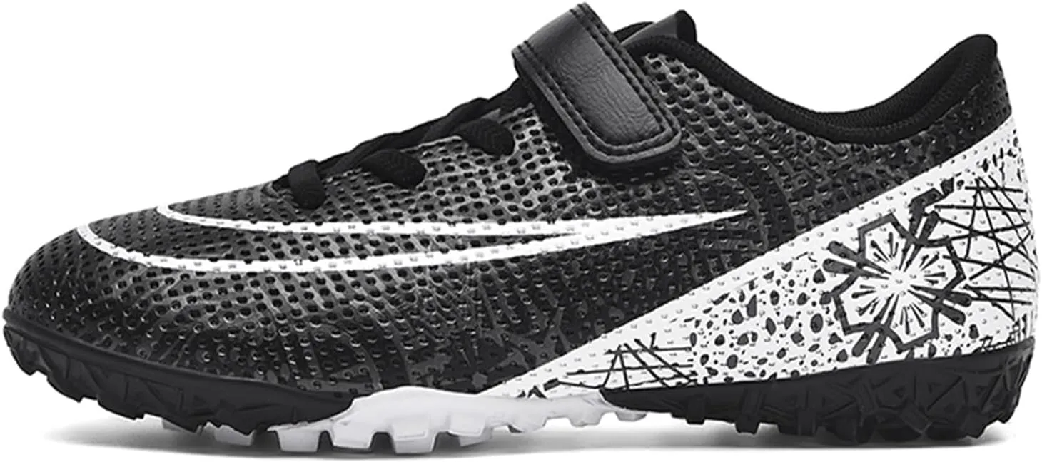 Soccer Cleats for Kids Turf Soccer Shoes Indoor Boys Girls Football Shoes Youth TF AG Artificial Ground Trainning Athletic Sneakers Outdoor