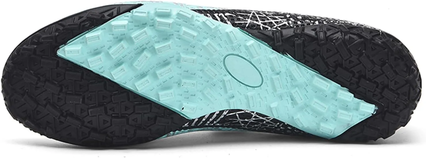 Soccer Cleats for Kids Turf Soccer Shoes Indoor Boys Girls Football Shoes Youth TF AG Artificial Ground Trainning Athletic Sneakers Outdoor