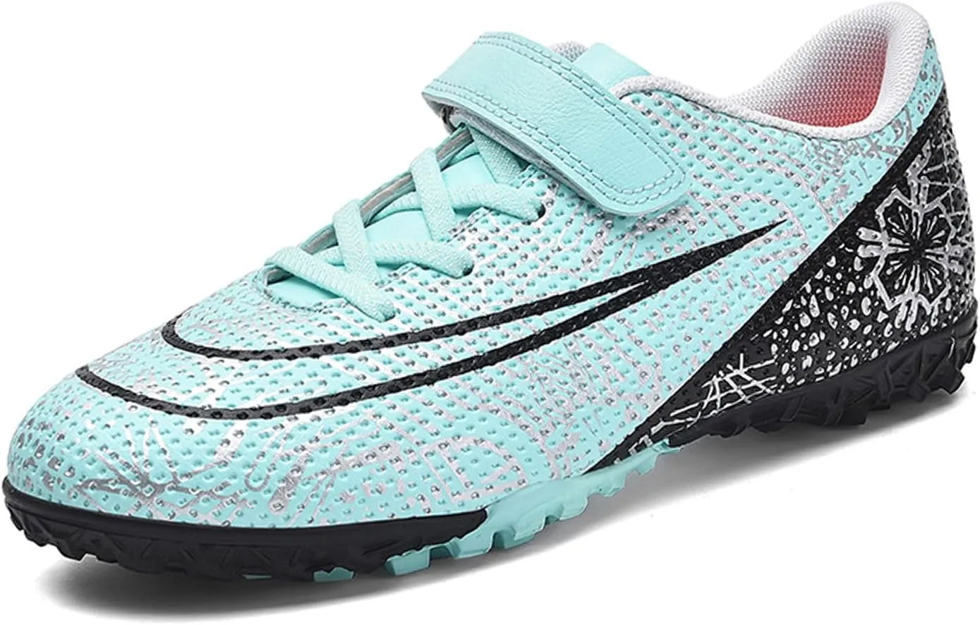 Soccer Cleats for Kids Turf Soccer Shoes Indoor Boys Girls Football Shoes Youth TF AG Artificial Ground Trainning Athletic Sneakers Outdoor