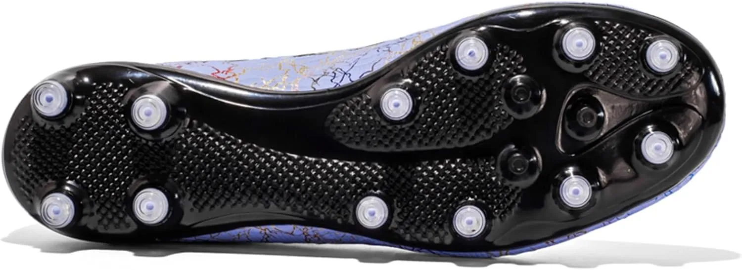 Soccer Cleats for Kids Turf Soccer Shoes Indoor Boys Girls Football Shoes Youth TF AG Artificial Ground Trainning Athletic Sneakers Outdoor