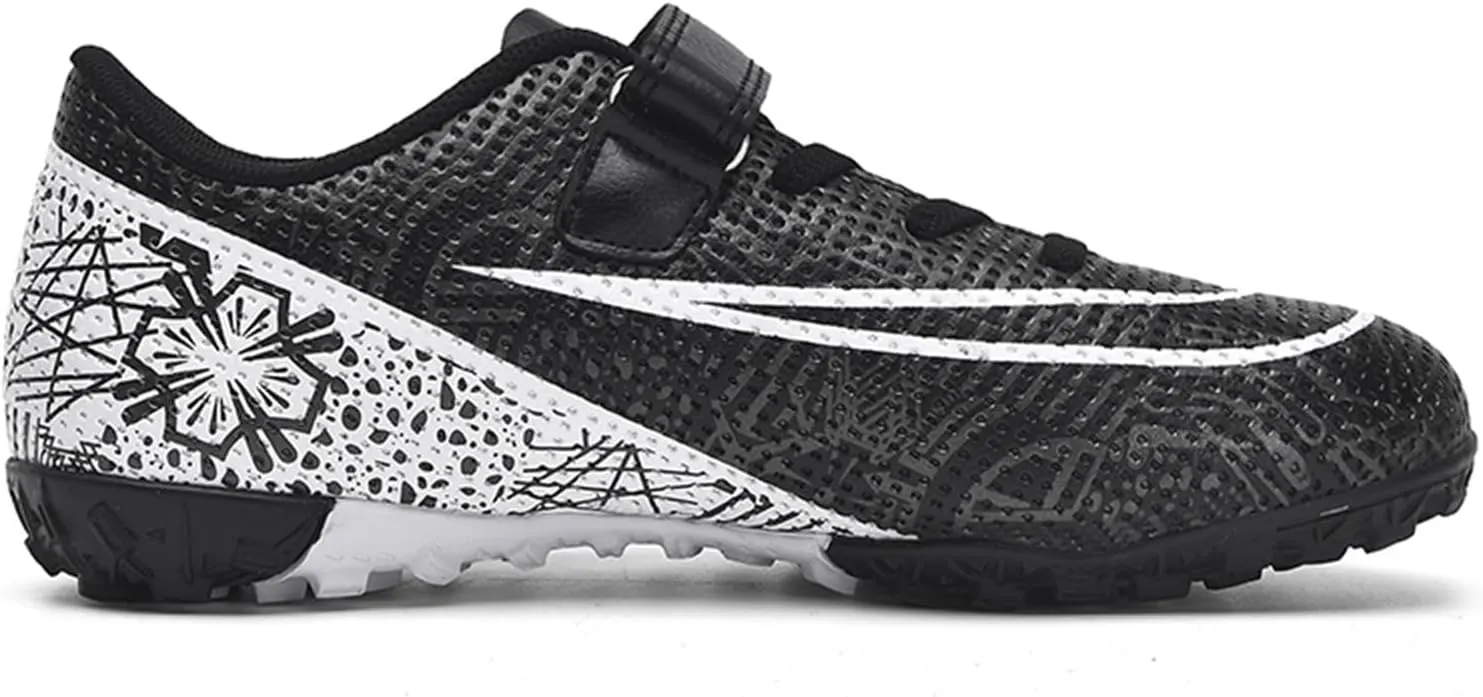 Soccer Cleats for Kids Turf Soccer Shoes Indoor Boys Girls Football Shoes Youth TF AG Artificial Ground Trainning Athletic Sneakers Outdoor