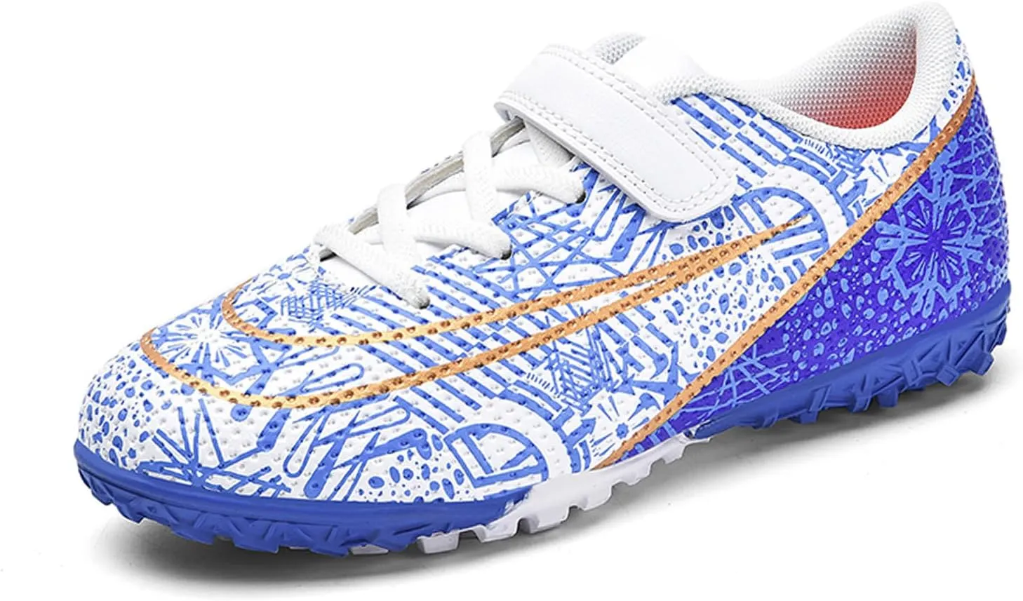 Soccer Cleats for Kids Turf Soccer Shoes Indoor Boys Girls Football Shoes Youth TF AG Artificial Ground Trainning Athletic Sneakers Outdoor