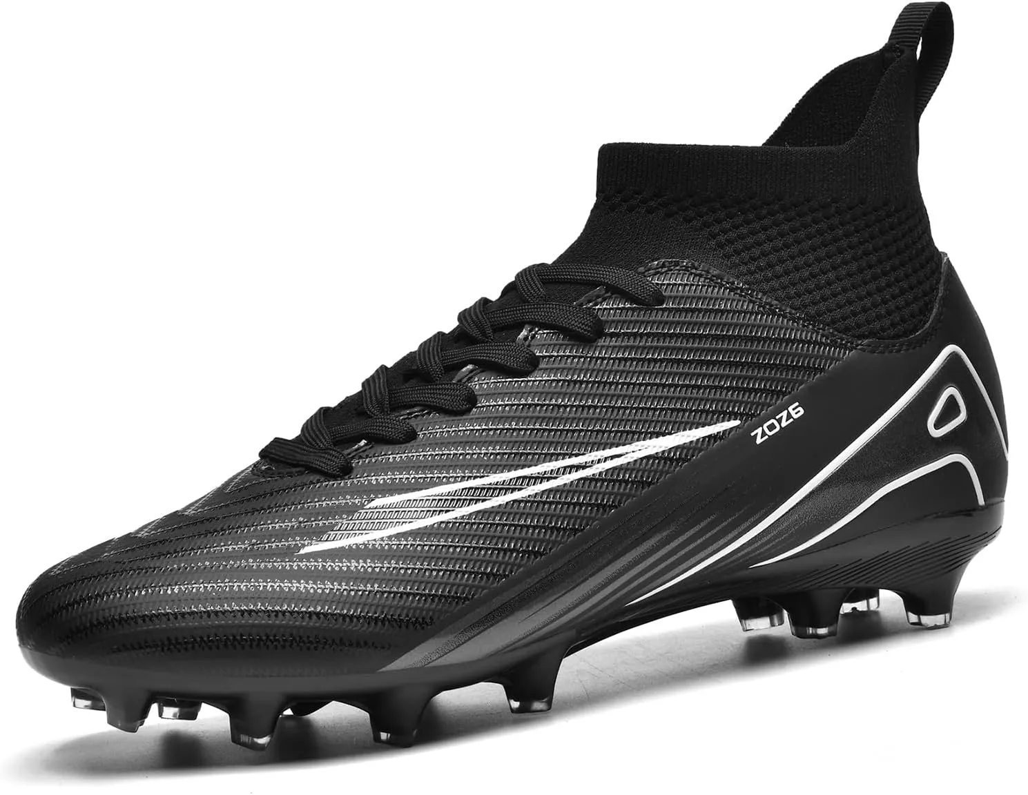 Soccer Cleats for Mens Womens Turf Soccer Shoes Indoor Unisex Football Boots AG FG TF Wide Training Sneaker Outdoor