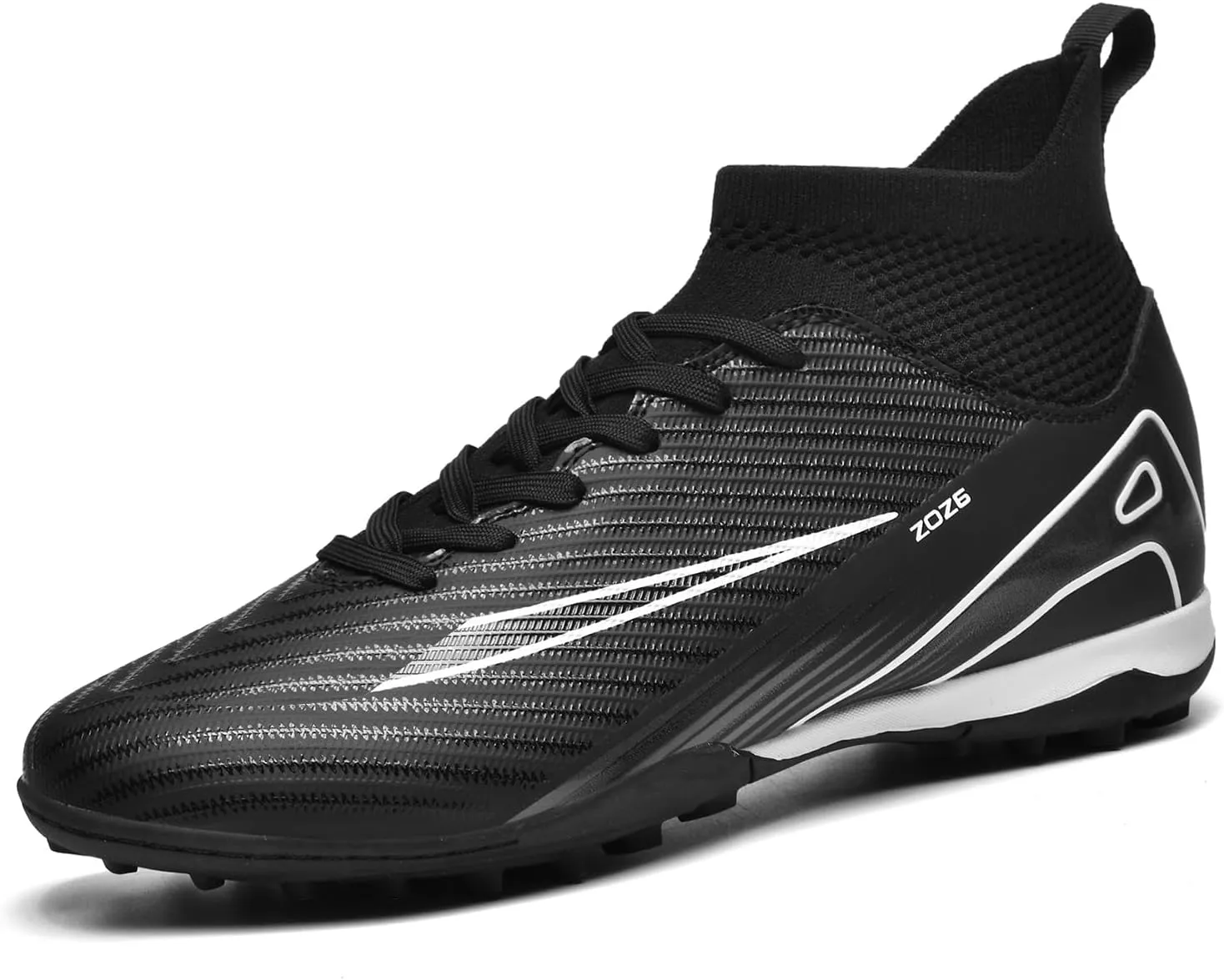 Soccer Cleats for Mens Womens Turf Soccer Shoes Indoor Unisex Football Boots AG FG TF Wide Training Sneaker Outdoor