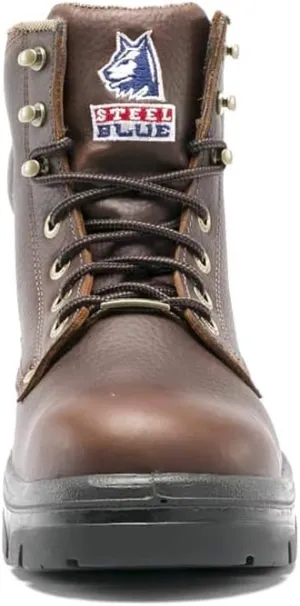 STEEL BLUE 100% COMFORT Argyle 6-inch Work Boot, Oak