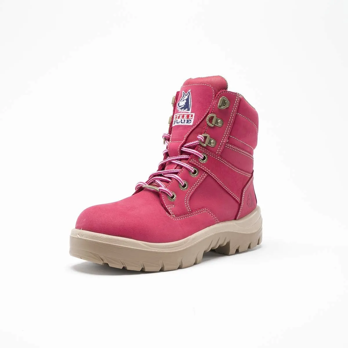 Steel Blue Ladies Southern Cross Boot, Pink