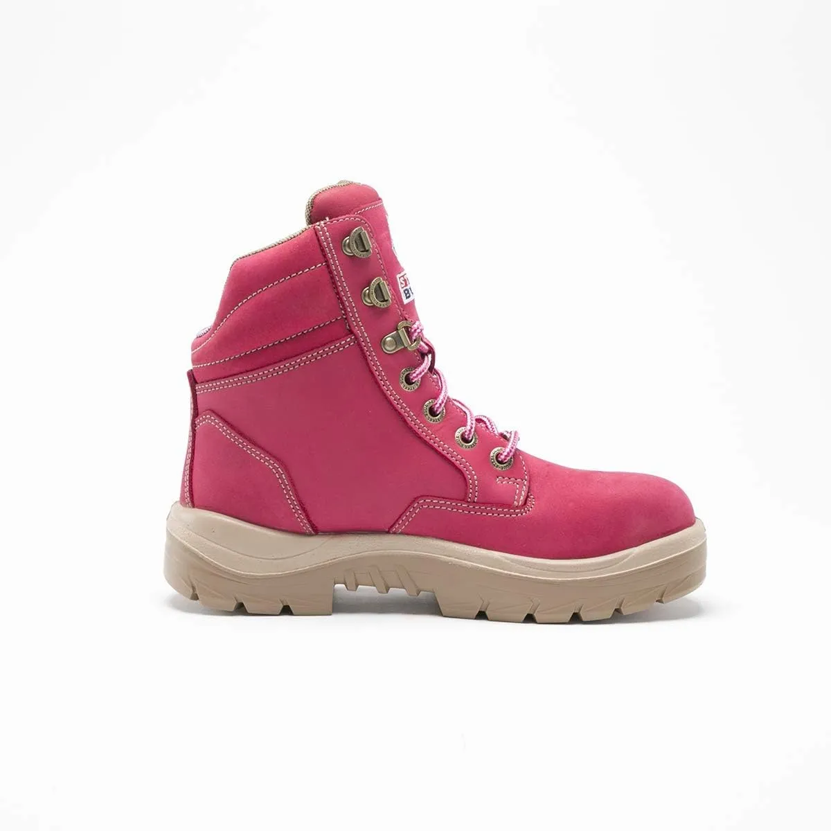 Steel Blue Ladies Southern Cross Boot, Pink