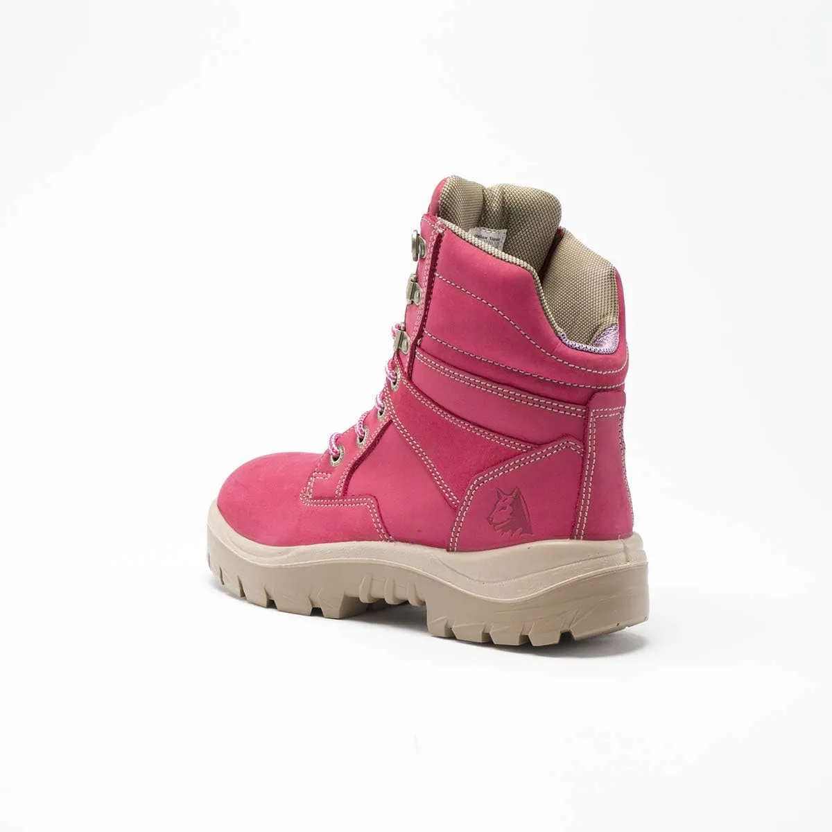 Steel Blue Ladies Southern Cross Boot, Pink