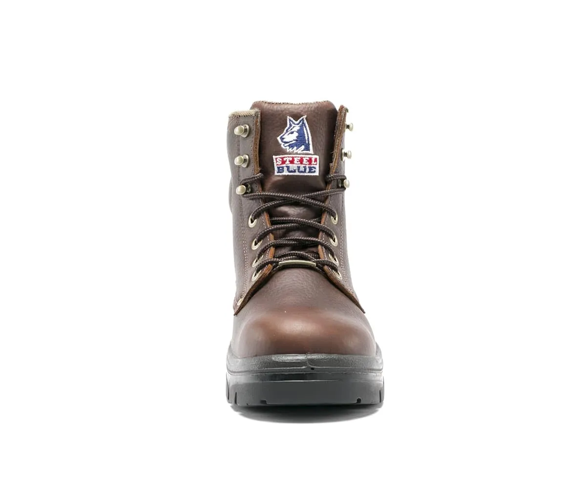 Steel Blue Men's Argyle Zip Boot, Oak