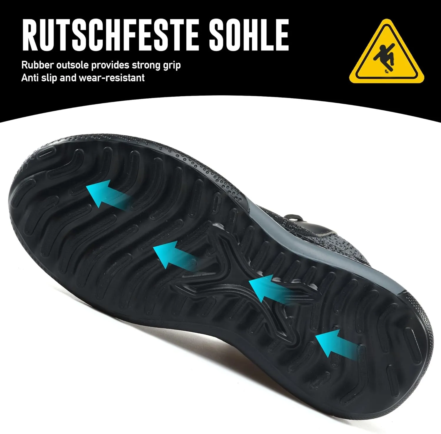 Steel Toe Shoes for Men Lightweight Comfortable Steel Toe Sneakers Waterproof Slip Resistant Steel Toe Boots for Women
