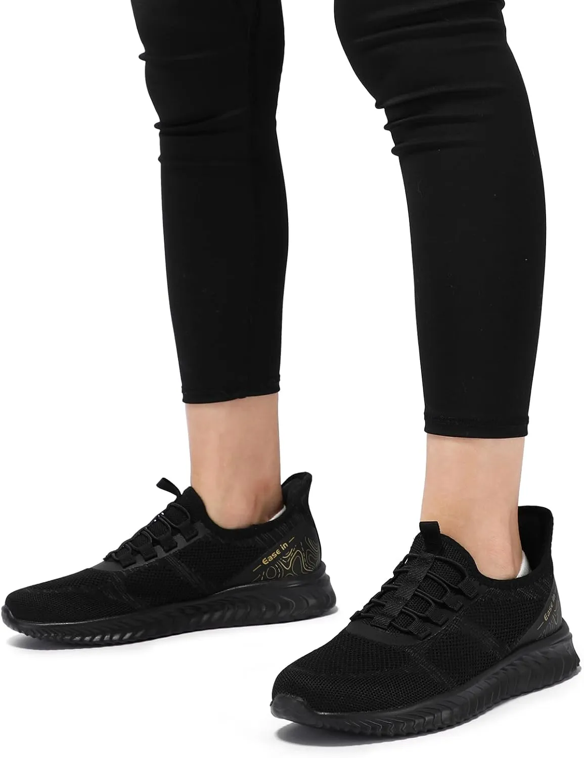 STQ Slip On Shoes Women Orthopedic Walking Sneakers Lightweight Ladies Pregnancy Maternity Tennis Shoes for Plantar Fasciitis Relief