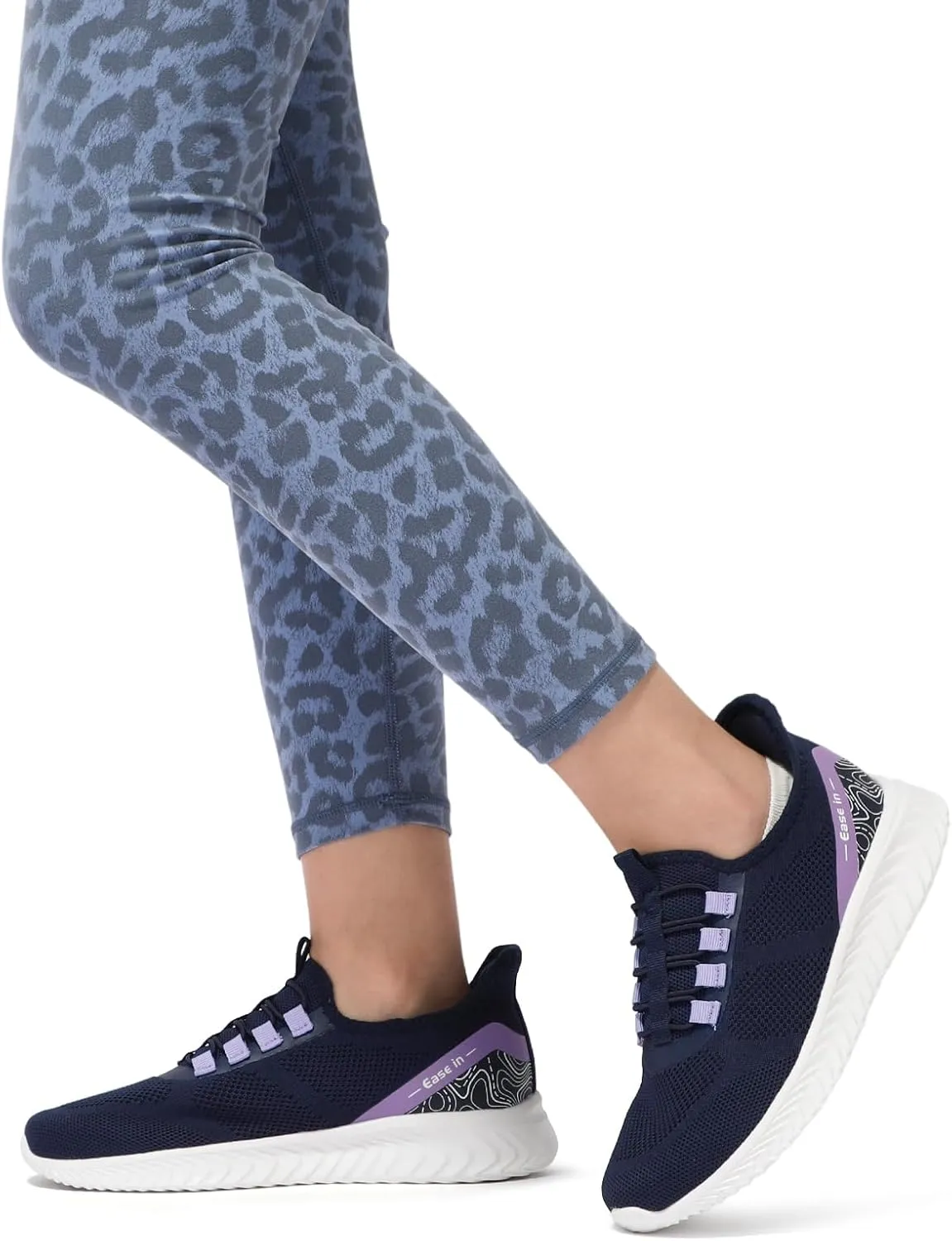 STQ Slip On Shoes Women Orthopedic Walking Sneakers Lightweight Ladies Pregnancy Maternity Tennis Shoes for Plantar Fasciitis Relief