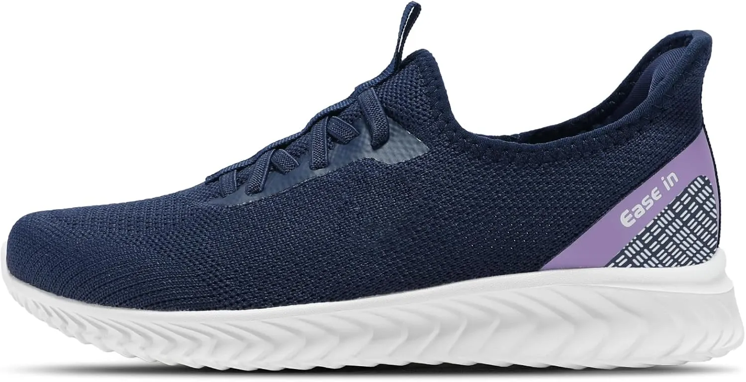 STQ Slip On Shoes Womens Orthopedic Walking Sneakers Lightweight Ladies Pregnancy Maternity Nurse Tennis Shoes for Plantar Fasciitis Relief Arch Support