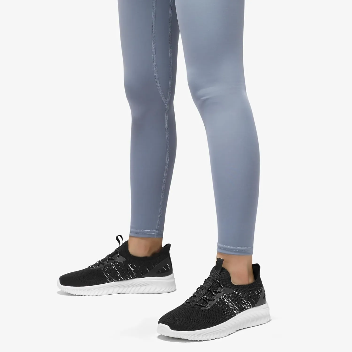 STQ Walking Shoes Women Wide Toe Box Slip on Sneakers with Maternity