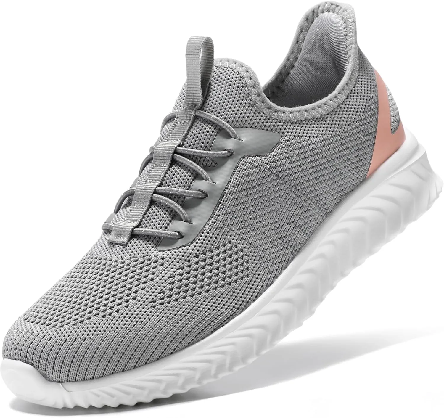 STQ Walking Shoes Women Wide Toe Box Slip on Sneakers with Maternity