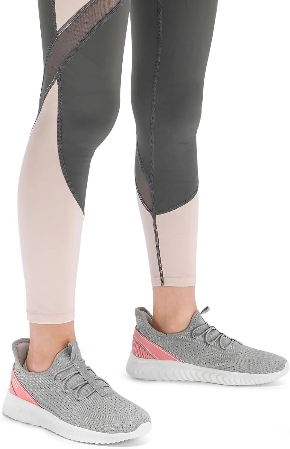 STQ Womens Orthopedic Walking Shoes Comfortable Slip on Sneakers for Plantar Fasciitis