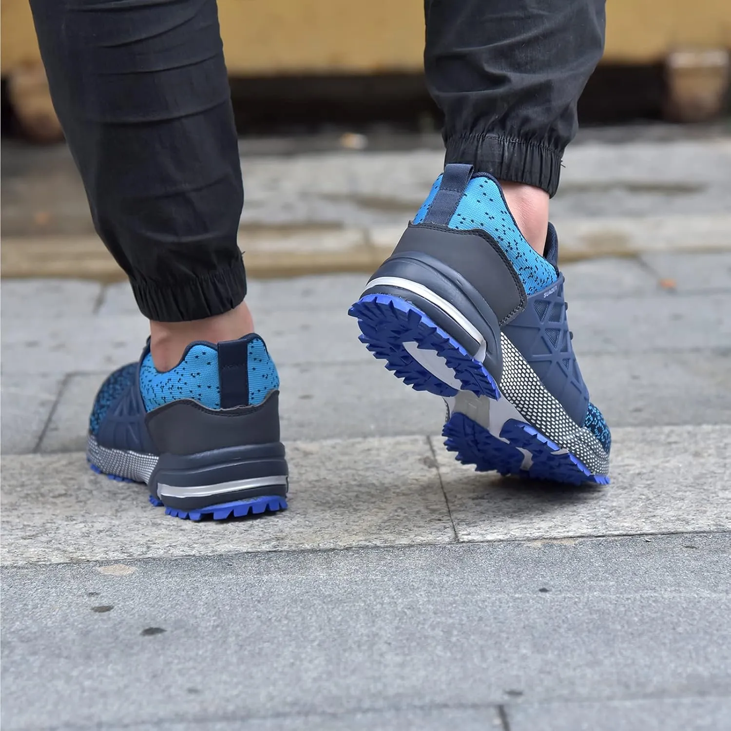 SUADEX Indestructible Steel Toe Shoes Men Women Safety Work Sneakers Comfortable Lightweight