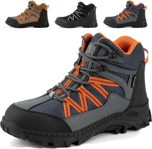SUADEX Steel Toe Boots for Men Work Safety Indestructible Boots for Women Construction Shoes Composite Toe