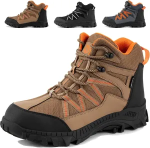 SUADEX Steel Toe Boots for Men Work Safety Indestructible Boots for Women Construction Shoes Composite Toe
