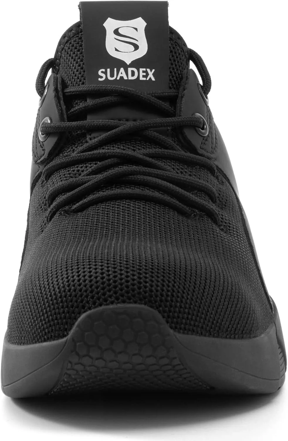 SUADEX Steel Toe Shoes for Men Women Lightweight Safety Work Sneakers for Construction Indestructible Breathable