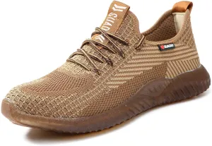 SUADEX Steel Toe Shoes Men Women Indestructible Work Safety Shoes Working Industrial Construction Sneakers