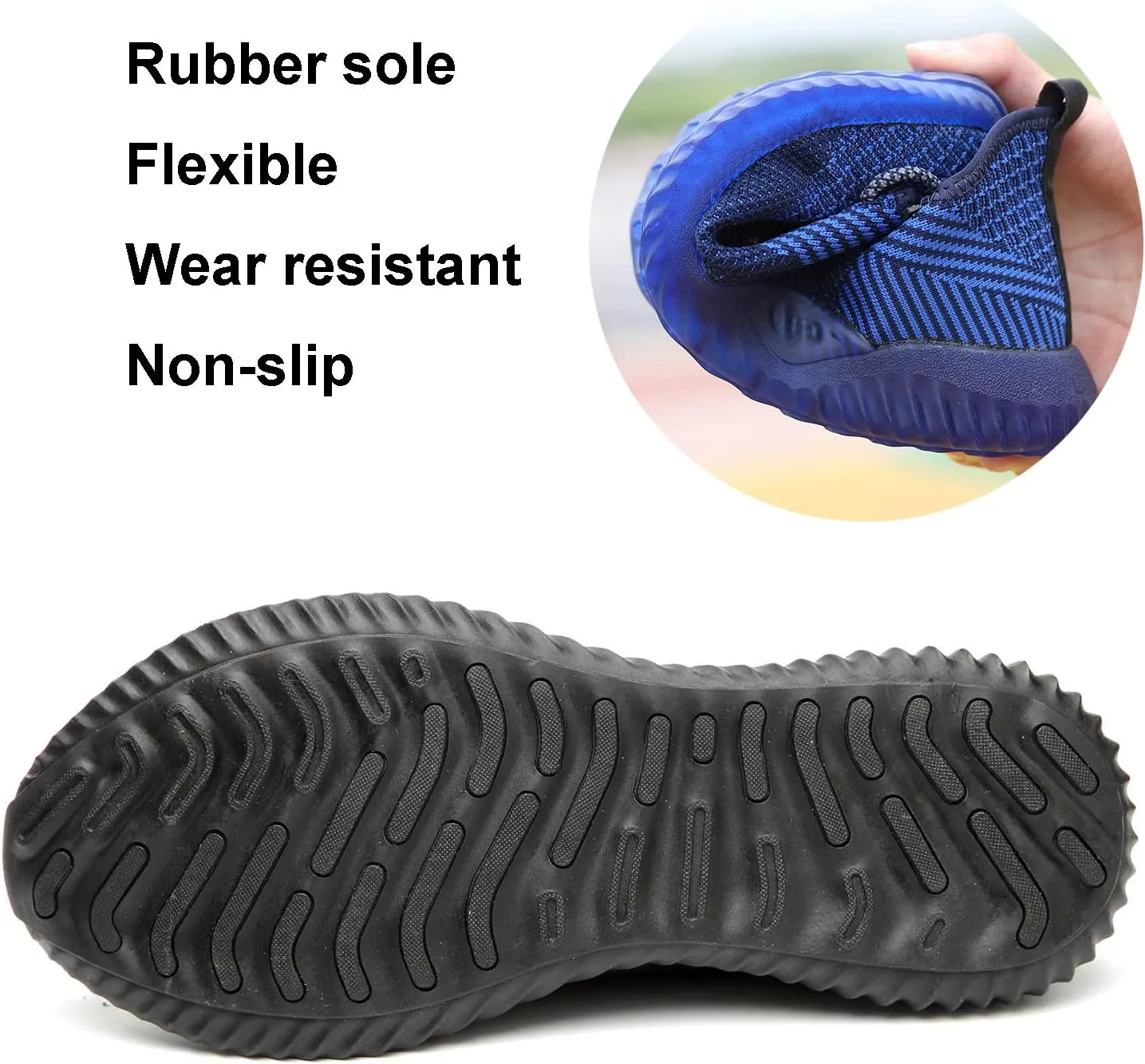 SUADEX Steel Toe Shoes Men Women Indestructible Work Safety Shoes Working Industrial Construction Sneakers