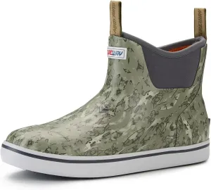 SUREWAY Women's Deck Boots Professional Non-Slip Fishing & Ankle Deck Boot Waterproof Rain Boots