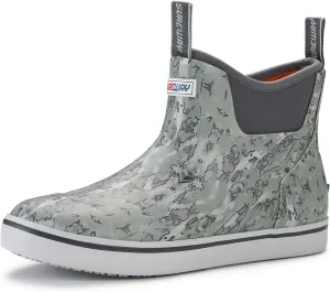 SUREWAY Women's Deck Boots Professional Non-Slip Fishing & Ankle Deck Boot Waterproof Rain Boots