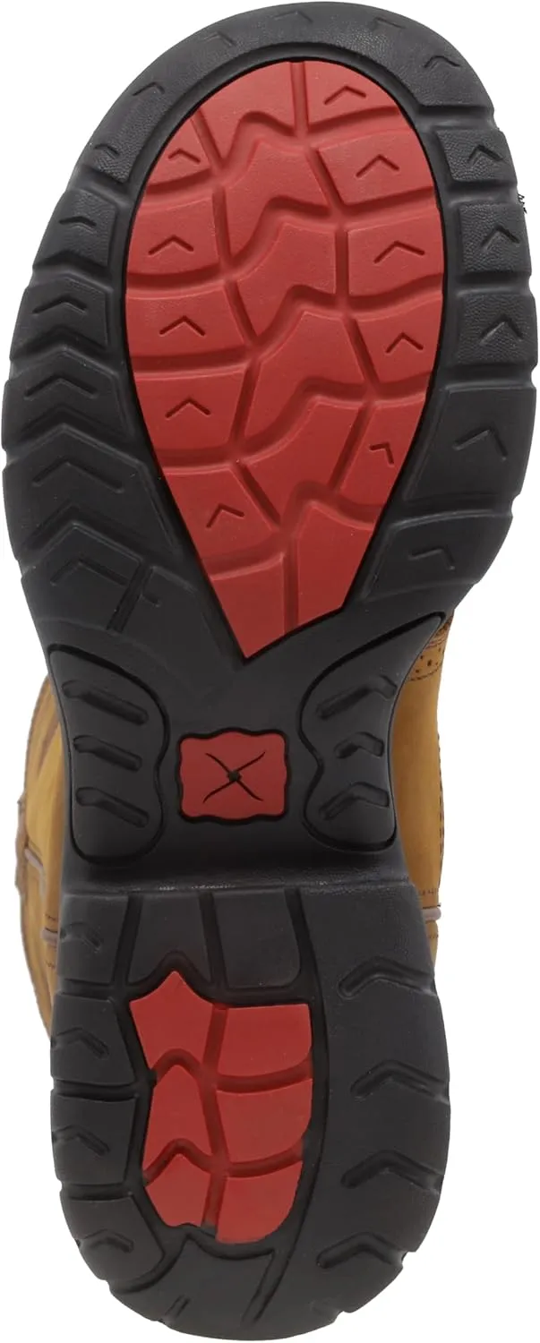 Twisted X Men’s Work Boot - K Toe All-Around Boots Designed with Air-Mesh Lining, Compression- EVA Midsole, Rubber Outsole, and Full-Grain Oiled Leather Vamp and 11” Shaft