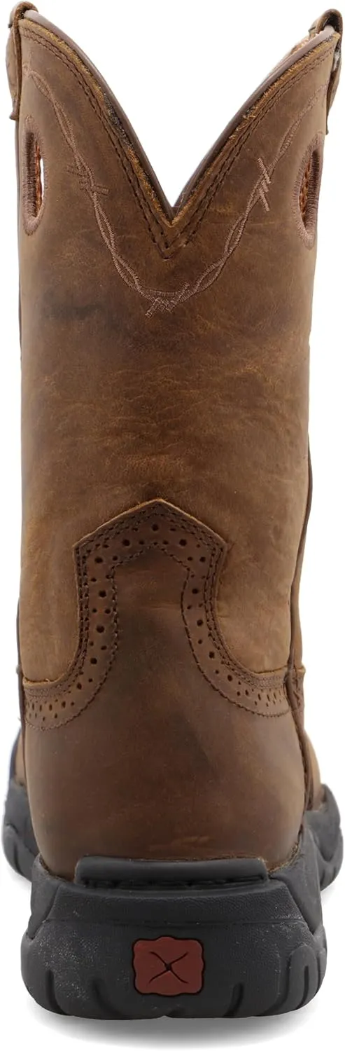 Twisted X Women's 9" All Around Work Boot - Versatile Women's Western Work Boots - Water Resistant Oiled Leather Shaft, Made for Barn Use