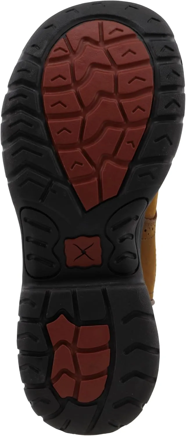 Twisted X Women's 9" All Around Work Boot - Versatile Women's Western Work Boots - Water Resistant Oiled Leather Shaft, Made for Barn Use