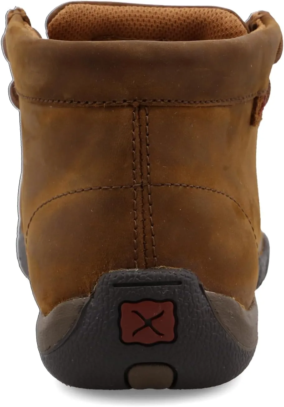 Twisted X Women's Distressed Saddle Steel Toe Driving Mocs