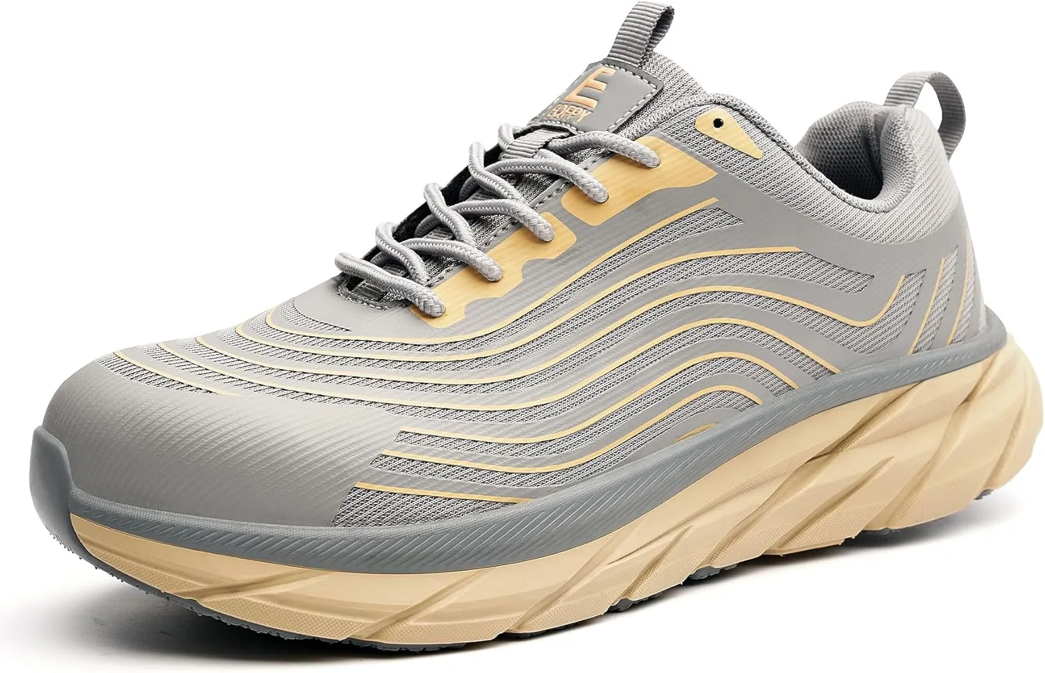 Unisex Adults Work Shoes - Black - All Seasons - Industrial & Construction - Lace-Up - Mesh - Moderate Cushioning - Hiking - Adults (Men & Women) Outdoor Enthusiasts & Athletes