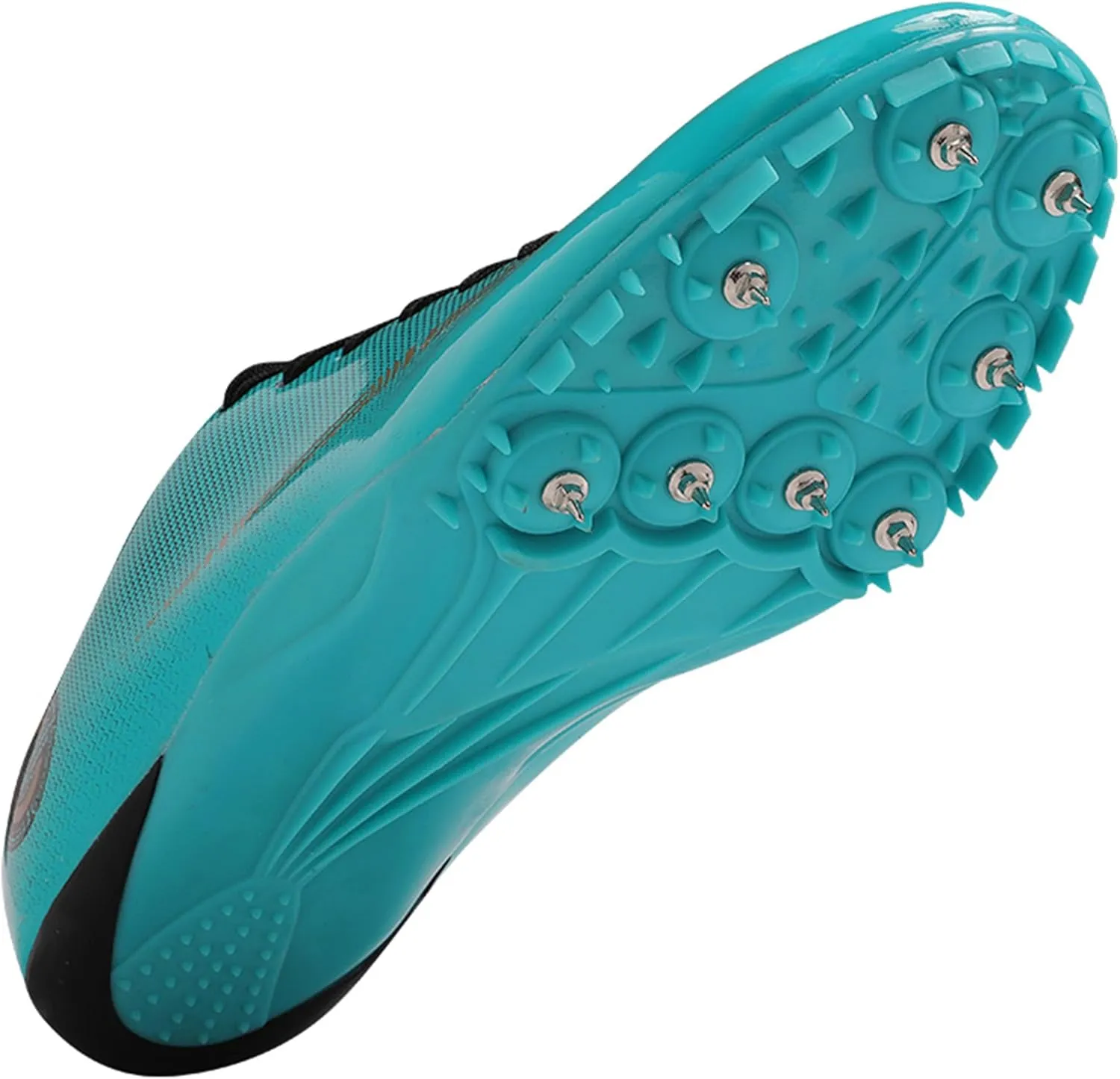 UYO Men's Track Shoes Spikes Sprint Sneakers Athletic Race Jumping Breathable Training Lightweight Track Cleats for Men