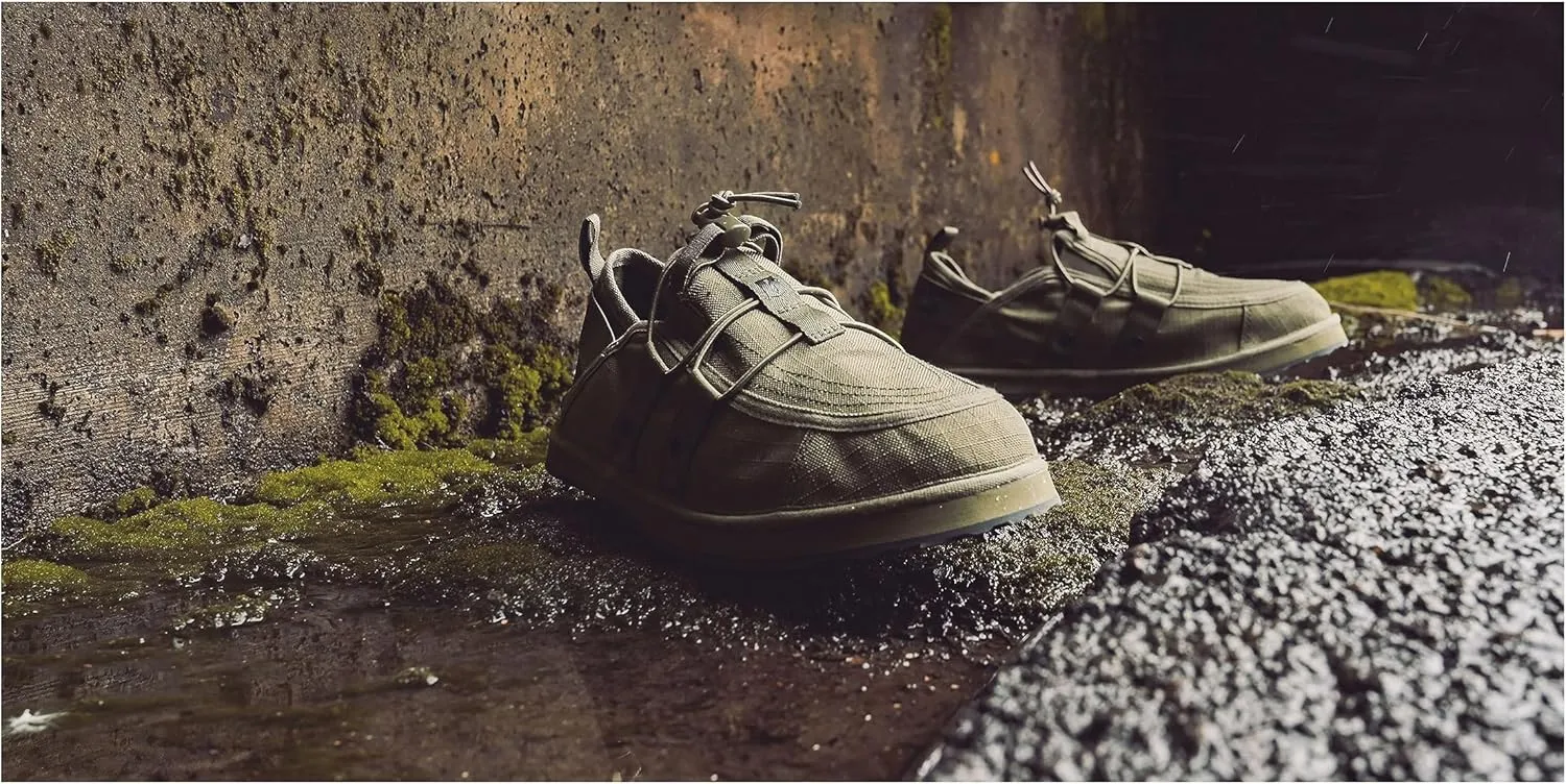 VIKTOS Men's Trenchfoot Water-Resistant Indoor/Outdoor Lightweight Tactical Performance Shoes | Hi-Rebound EVA Midsole | Wear as a Shoe or Sandal with Foldable Heel