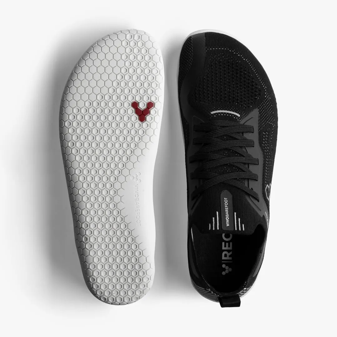 Vivobarefoot Primus Lite Knit Mens Barefoot Shoes | Build Strength, Balance & Mobility | Lightweight for Training & Running | Wide Fit Grounding Shoes | Flexible Knit