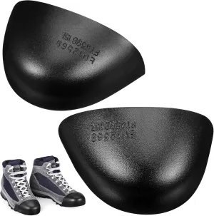 VOSAREA 1 Pair Steel Toe Guards Work Shoes Toe Caps Protectors Metatarsal Guards Safety Shoe Toe Tips Footwear for Men and Women