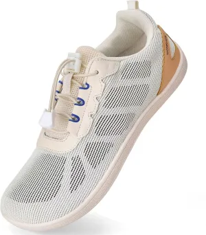WateLves Wide Water Shoes Womens Mens Barefoot Beach Shoes Zero Drop Minimalist Breathable Mesh Walking Sneakers