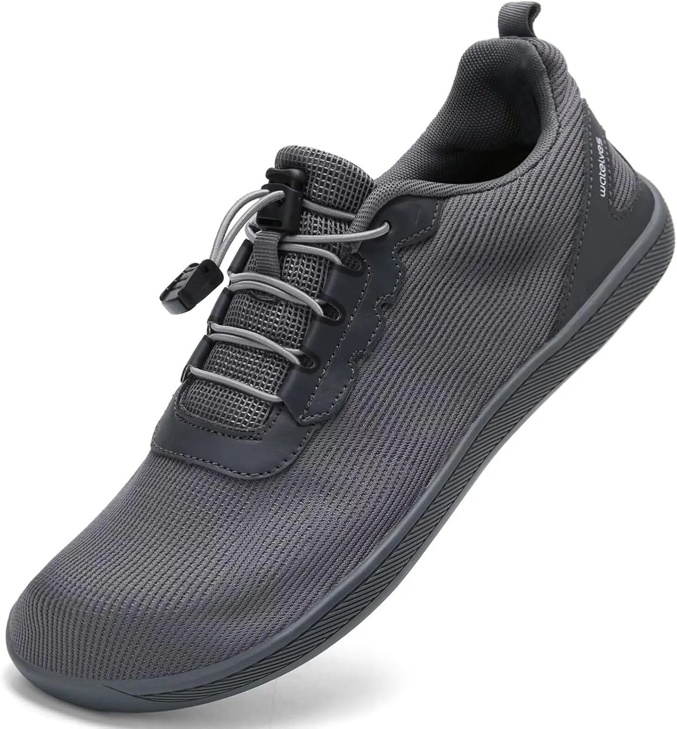WateLves Wide Water Shoes Womens Mens Barefoot Beach Shoes Zero Drop Minimalist Breathable Mesh Walking Sneakers