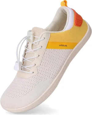 WateLves Wide Water Shoes Womens Mens Barefoot Beach Shoes Zero Drop Minimalist Breathable Mesh Walking Sneakers