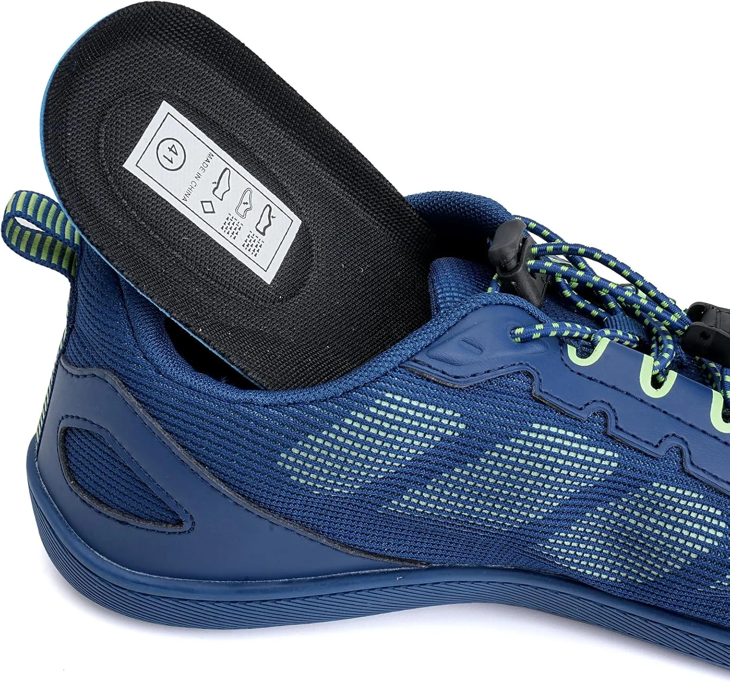 WateLves Wide Water Shoes Womens Mens Barefoot Beach Shoes Zero Drop Minimalist Breathable Mesh Walking Sneakers
